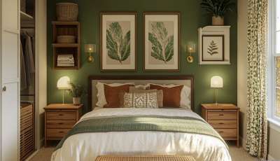 Колірні ідеї для оформлення затишної спальні