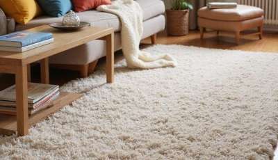 Як обрати ідеальний килим для вітальні — розміри, матеріали, форми