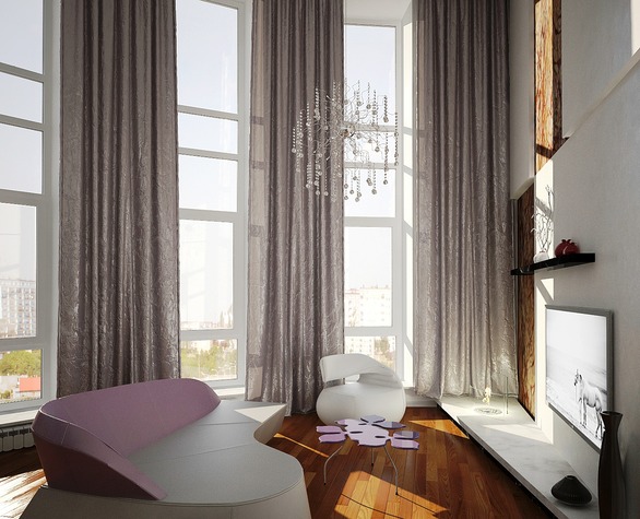 Панорамные окна в дизайне жилища – 26 фото разных комнат